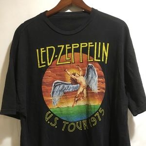 Vintage Led Zepplin 1975 Tour Shirt